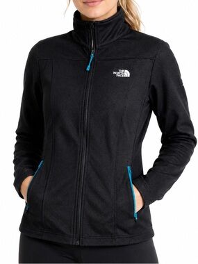 The North Face Summit Series Full Zip Jacket Black Lightweight Outdoor Hiking